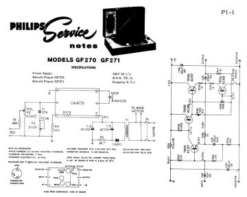 Philips ;Australia-GF270_GF271_UA405 ;Amp Module-1967.Gram preview